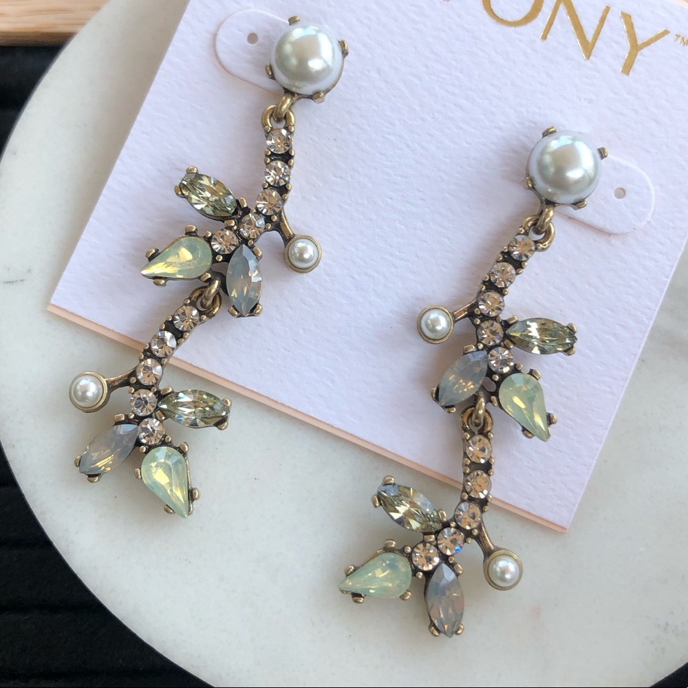 Gorgeous Rhinestone Cascading Earrings
